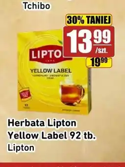 API MARKET Herbata czarna Lipton Yellow Label 92-pak oferta