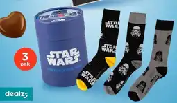 Dealz Zestaw skarpetek Star Wars 3-pak oferta