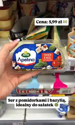 Dino Ser biały w oleju Apetina Tomato & Basil oferta