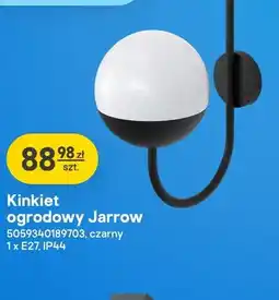 Castorama Kinkiet ogrodowy Jarrow czarny oferta