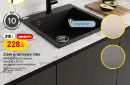 Castorama Zlew granitowy Laveo One czarny oferta
