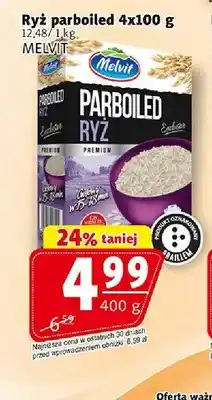 Prim Market Ryż parboiled Melvit 4-pak oferta
