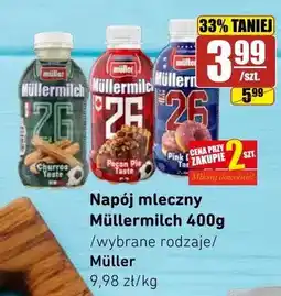 API MARKET Napój mleczny Müllermilch Churros Taste oferta