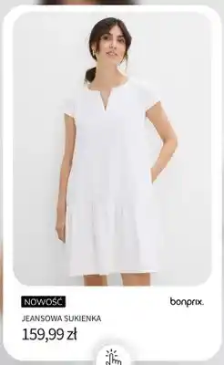 Sukienka jeansowa Bonprix