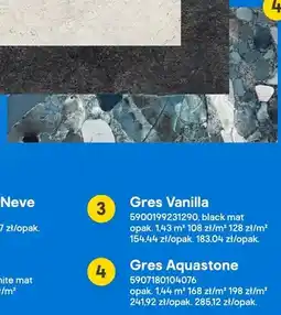 Castorama Gres Aquastone oferta