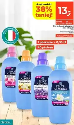 Dealz Płyn do płukania Felce Azzurra Rose and Lotus oferta