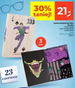 Dealz Zestaw skarpetek Joker 3-pak oferta