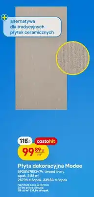 Castorama Płyta dekoracyjna Modee tweed ivory oferta