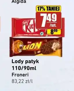 API MARKET Lody na patyku Lion oferta