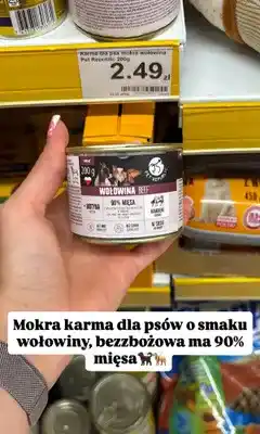Dino Mokra karma dla psa Pet Republic wołowina oferta