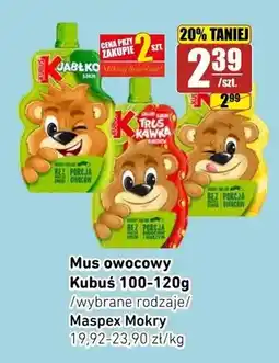 API MARKET Mus owocowy Kubuś Jabłko oferta