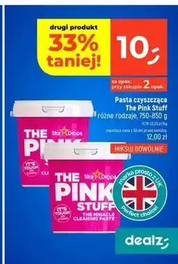 Dealz Proszek do odplamiania The Pink Stuff The Miracle Laundry Oxi Powder oferta