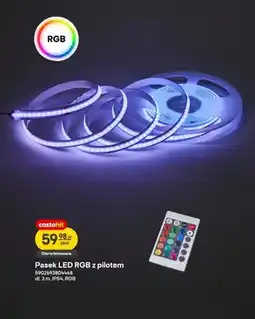 Castorama Pasek LED RGB z pilotem 3 m IP54 oferta