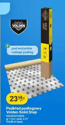 Castorama Podkład podłogowy Volden Solid Step oferta