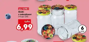 Kaufland Słoiki z zakrętkami 6-pak oferta