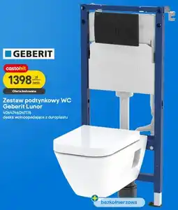Castorama Zestaw podtynkowy WC Geberit Lunor oferta