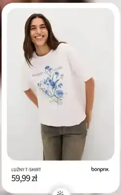 BonPrix T-shirt luźny Bonprix oferta
