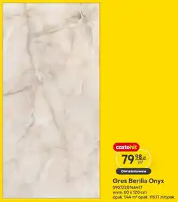 Castorama Gres Berilia Onyx oferta