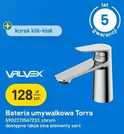 Castorama Bateria umywalkowa Torra Valvex oferta