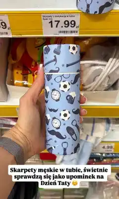 Dino Skarpety męskie w tubie oferta