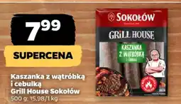Netto Sokołów Grill House Kaszanka z wątróbką i cebulką oferta