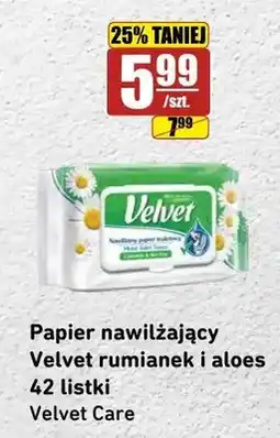 API MARKET Papier nawilżający Velvet Rumianek i Aloes oferta