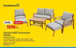 Castorama Zestaw mebli tarasowych GoodHome Dalaba oferta