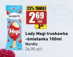 API MARKET Lody Megi truskawka-śmietanka Nordis oferta