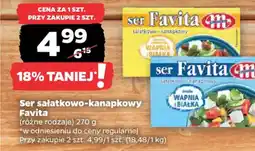 Netto Mlekovita Favita Ser sałatkowo-kanapkowy oferta