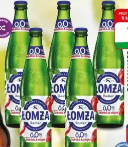 Dino Napój piwny Łomża Radler Jabłko & Mięta oferta
