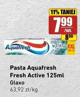 API MARKET Pasta do zębów Aquafresh Fresh Active oferta