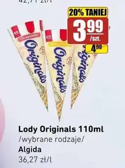 API MARKET Lody rożek Originals Algida oferta