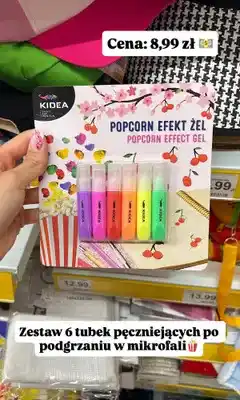 Dino Żel z efektem popcornu Kidea oferta