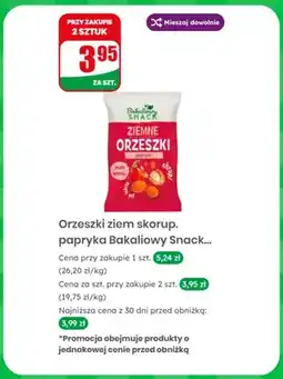 Dino Orzeszki ziemne w skorupce papryka Bakaliowy Snack oferta