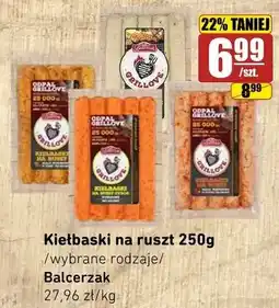 API MARKET Kiełbaski na ruszt Balcerzak oferta