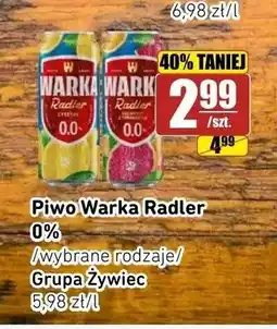 API MARKET Piwo bezalkoholowe Warka Radler 0% Cytryna oferta