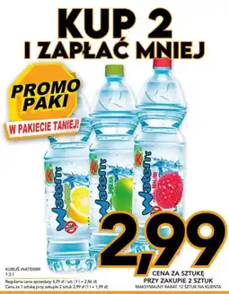 Kupiec Napój Kubuś Waterrr o smaku cytryny oferta