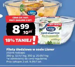 Netto Lisner Filety śledziowe w sosie oferta