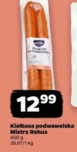 Netto Mistrz Rohus Kiełbasa podwawelska oferta