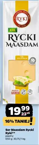 Netto Ryki Ser Maasdam Rycki oferta