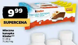 Netto Kinder Mleczna kanapka oferta