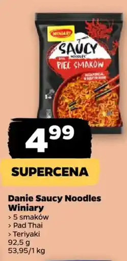 Netto Winiary Danie Saucy Noodles oferta