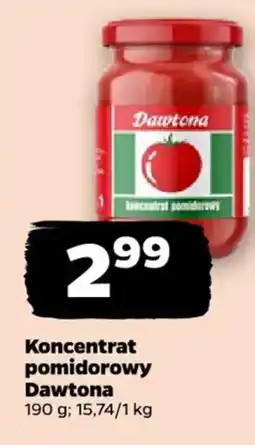 Netto Dawtona Koncentrat pomidorowy oferta