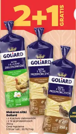 Netto Goliard Makaron nitki oferta