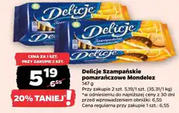 Netto Mondelēz Delicje Szampańskie pomarańczowe oferta