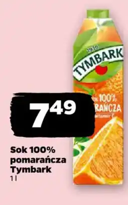 Netto Tymbark Sok 100% pomarańcza oferta