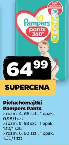 Netto Pampers Pants Pieluchomajtki oferta