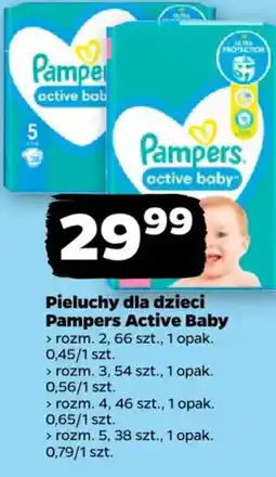Netto Pampers Active Baby Pieluchy dla dzieci oferta