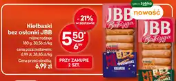 Żabka Jbb Bałdyga Kiełbaski bez osłonki oferta