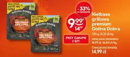 Żabka Dolina Dobra Kiełbasa grillowa premium oferta